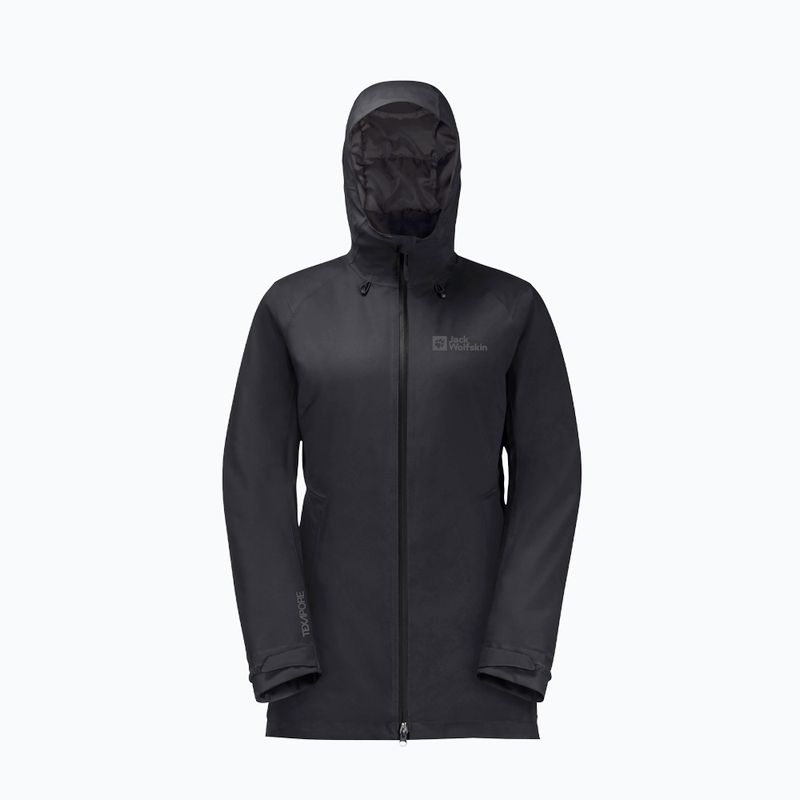 Kurtka zimowa damska Jack Wolfskin Stirnberg Ins black 7