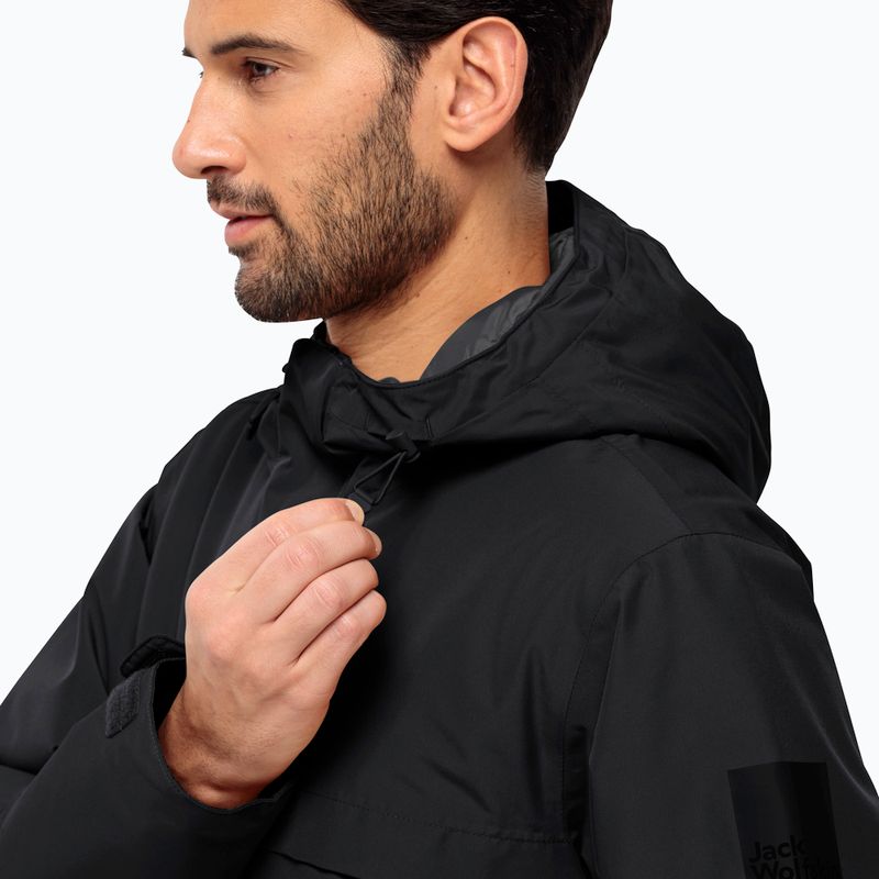 Kurtka zimowa męska Jack Wolfskin Winterlager Parka black 3