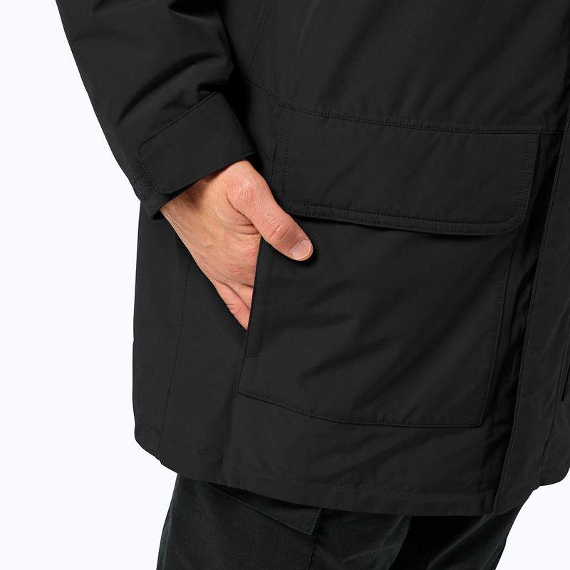 Kurtka zimowa męska Jack Wolfskin Winterlager Parka black 4
