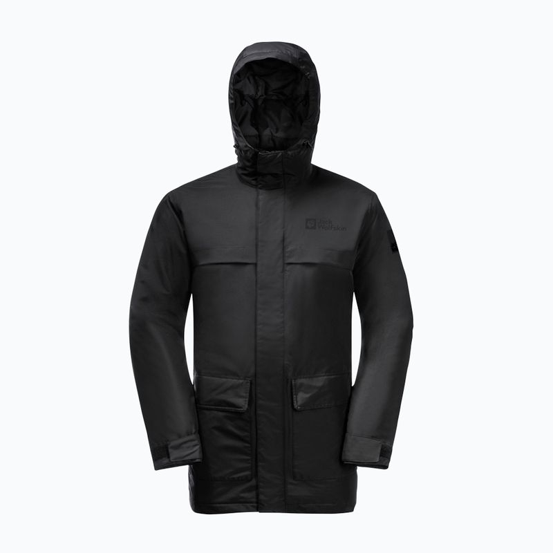 Kurtka zimowa męska Jack Wolfskin Winterlager Parka black 7