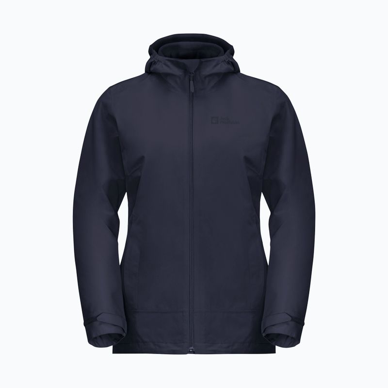 Kurtka 3w1 damska Jack Wolfskin Moonrise 3In1 night blue 9