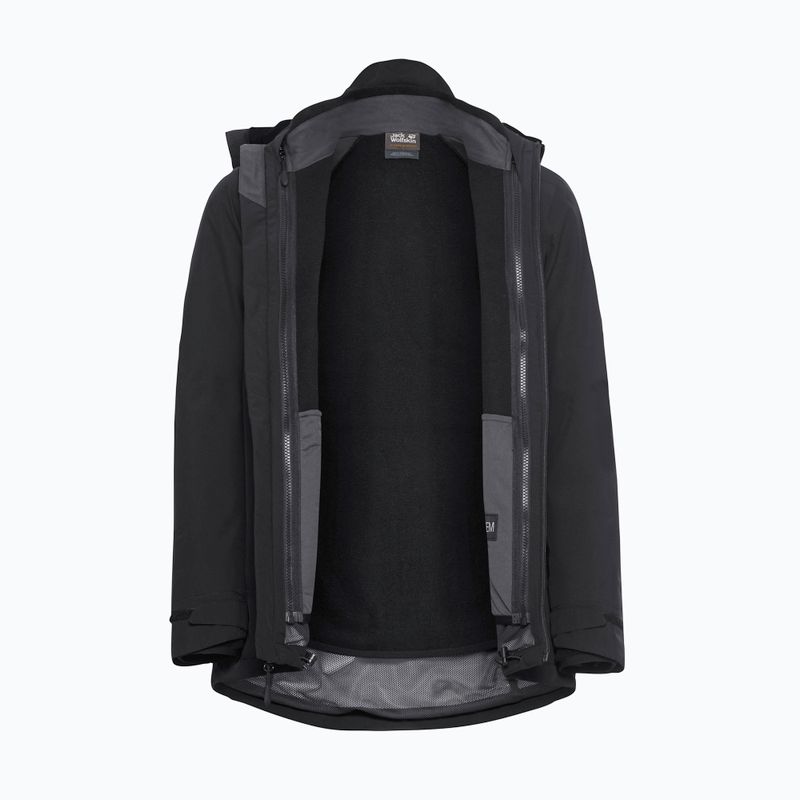 Kurtka 3w1 damska Jack Wolfskin Moonrise 3In1 black 15