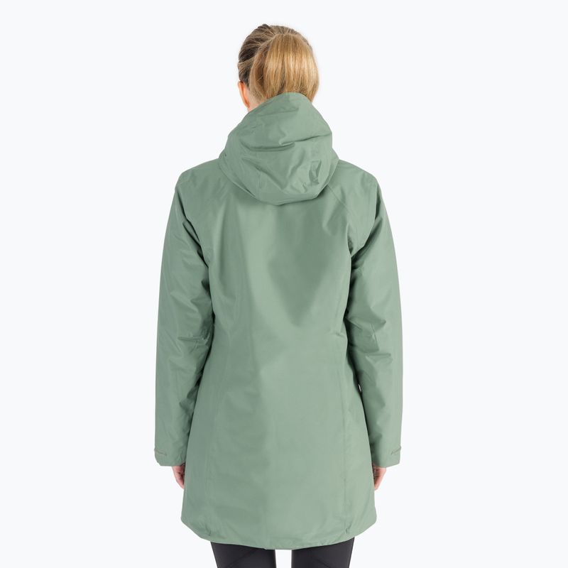 Kurtka ocieplana damska Jack Wolfskin Heidelstein Ins hedge green 4