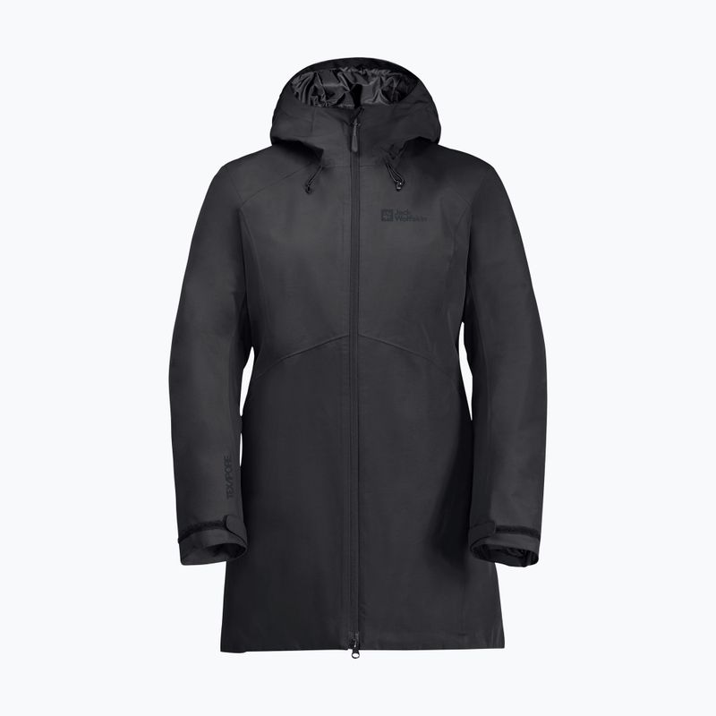 Kurtka ocieplana damska Jack Wolfskin Heidelstein Ins black 4