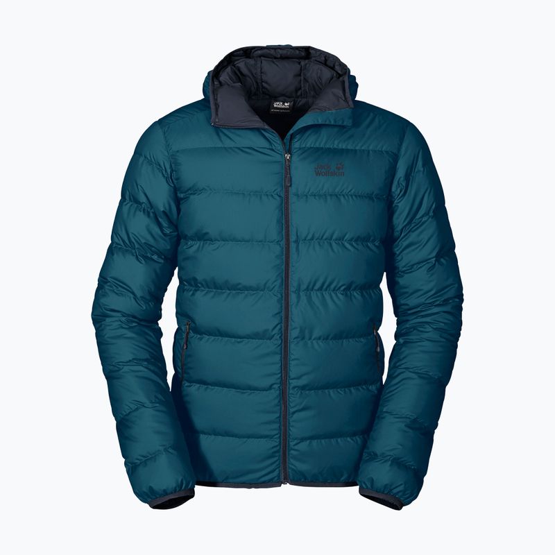 Kurtka puchowa męska Jack Wolfskin Helium blue coral 6