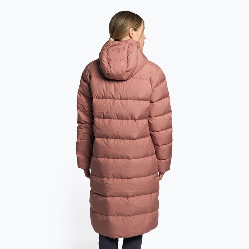 Płaszcz puchowy damski Jack Wolfskin Frozen Palace afterglow 4