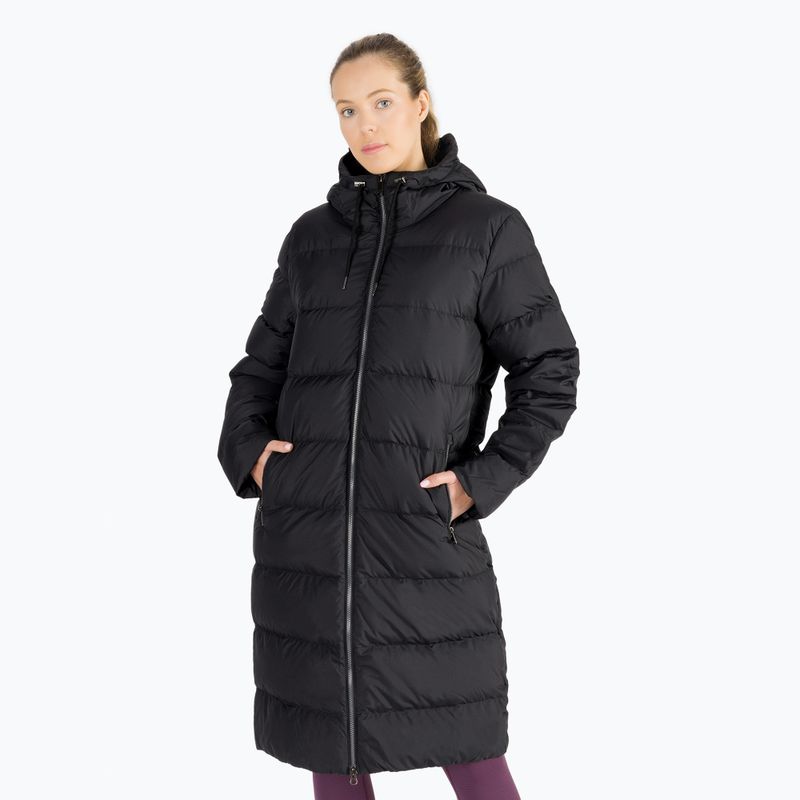 Płaszcz puchowy damski Jack Wolfskin Frozen Palace black