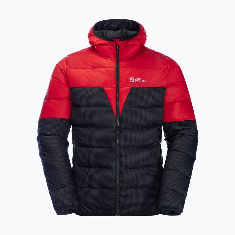 Kurtka puchowa męska Jack Wolfskin Dna Tundra Down Hoody adrenaline red 5