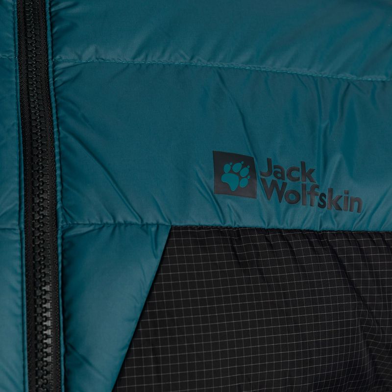 Kurtka puchowa męska Jack Wolfskin Dna Tundra Down Hoody blue coral 3