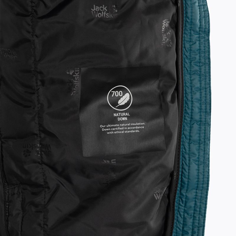 Kurtka puchowa męska Jack Wolfskin Dna Tundra Down Hoody blue coral 6