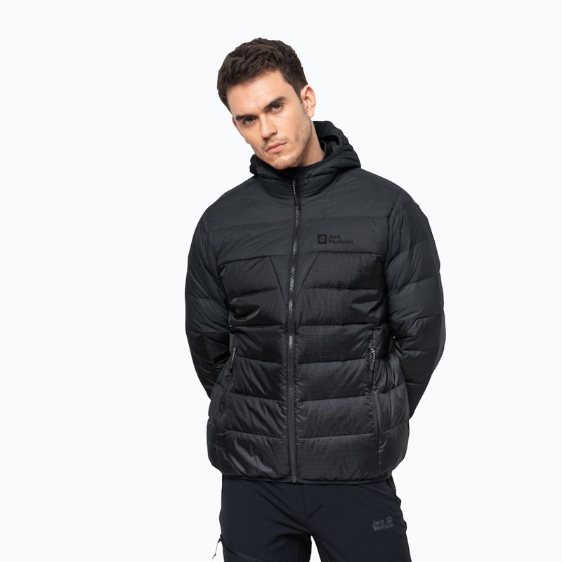 Kurtka puchowa męska Jack Wolfskin Dna Tundra Down Hoody phantom
