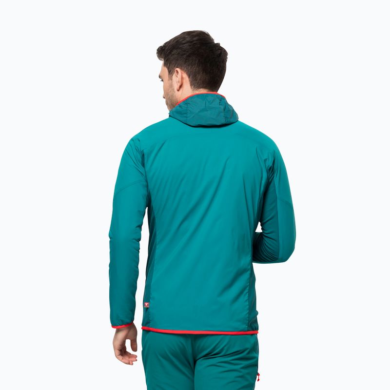 Kurtka męska Jack Wolfskin Alpspitze Ins Hoody bay blue 2