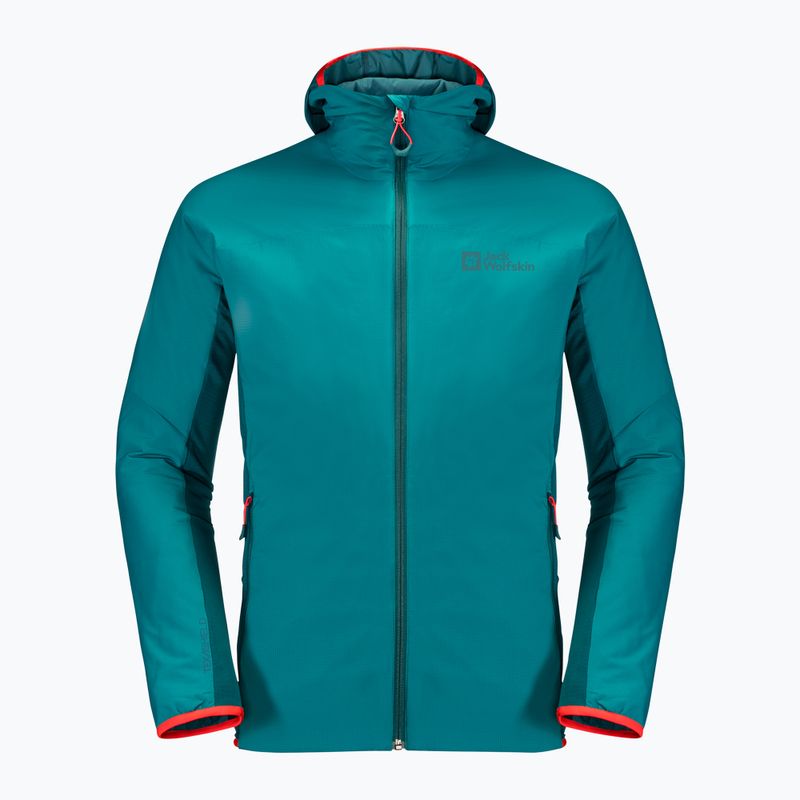 Kurtka męska Jack Wolfskin Alpspitze Ins Hoody bay blue 4