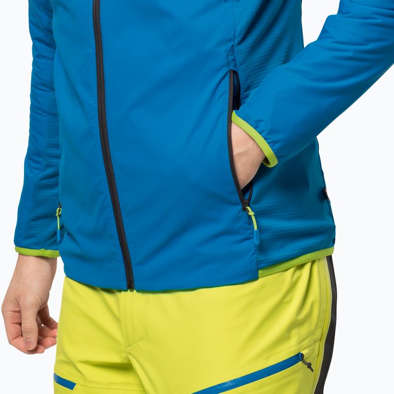 Kurtka męska Jack Wolfskin Alpspitze Ins Hoody blue pacific 3