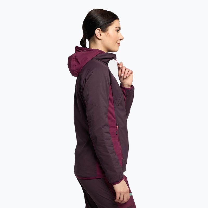 Kurtka damska Jack Wolfskin Alpspitze Ins Hoody grapevine 3