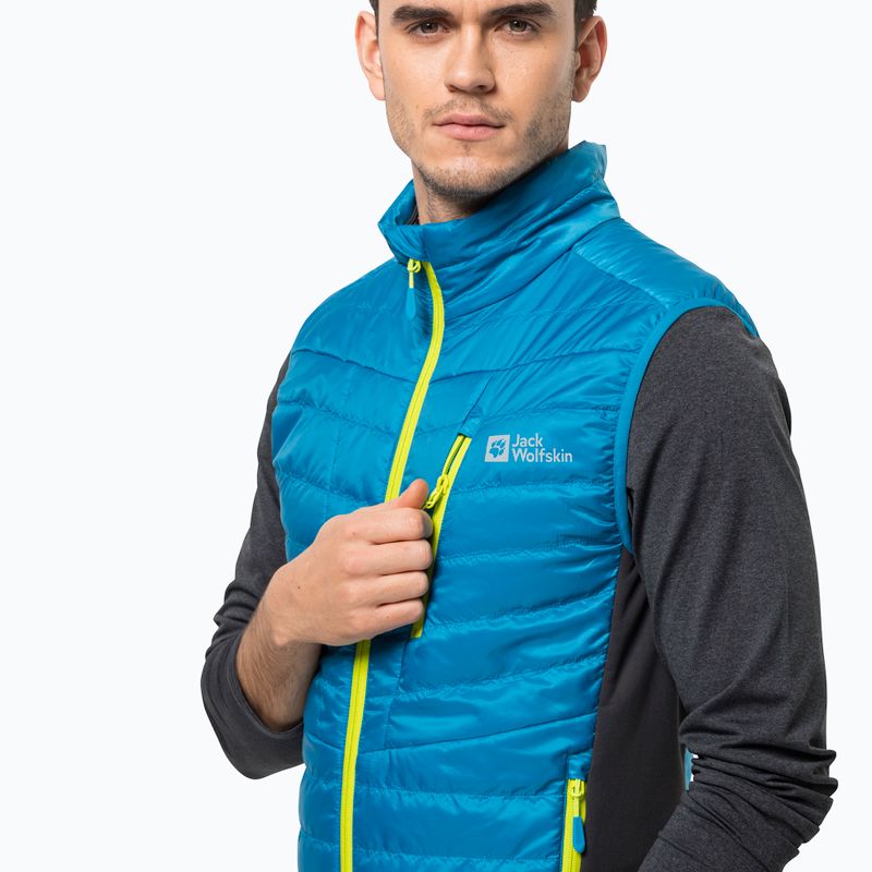 Bezrękawnik trekkingowy męski Jack Wolfskin Routeburn Pro Ins blue pacific 2