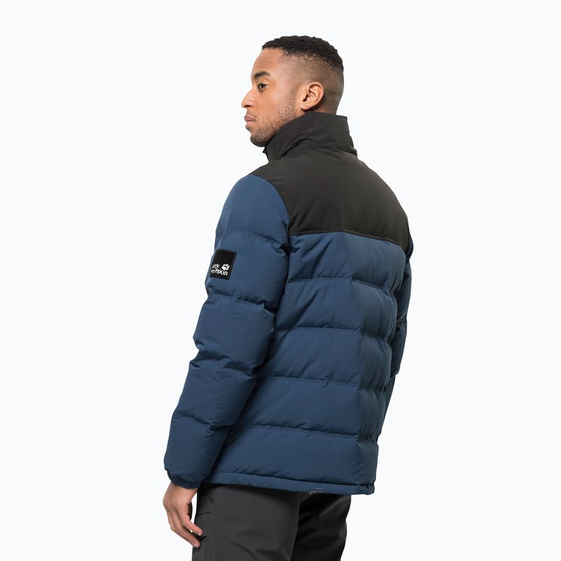 Kurtka puchowa męska Jack Wolfskin Alex Down thunder blue 2