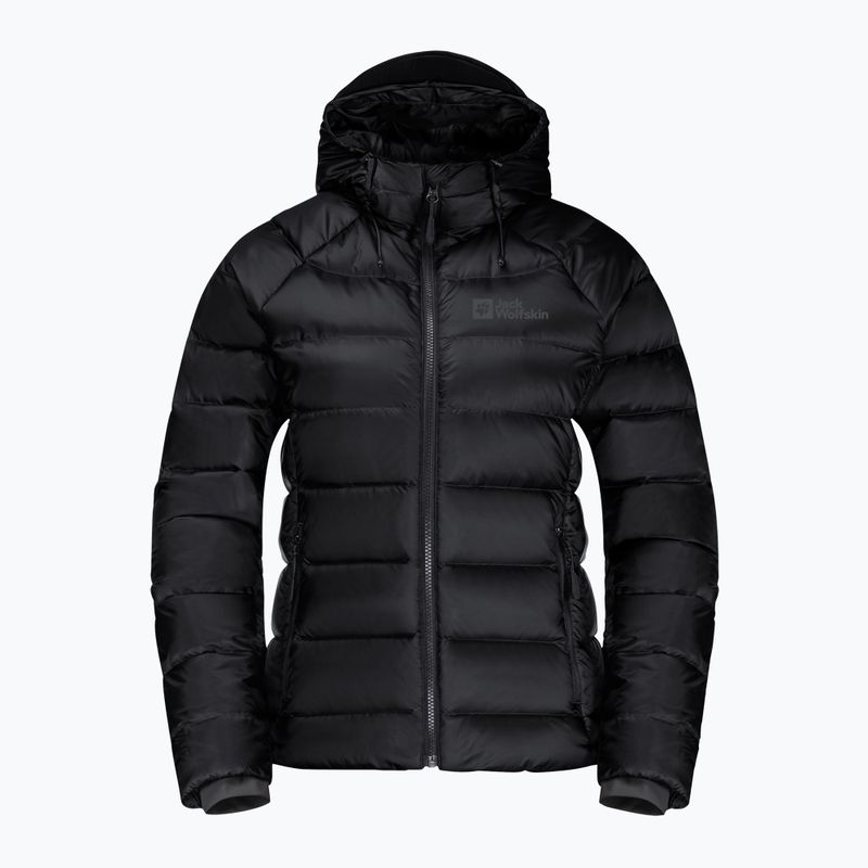 Kurtka puchowa damska Jack Wolfskin Nebelhorn Down Hoody black 9