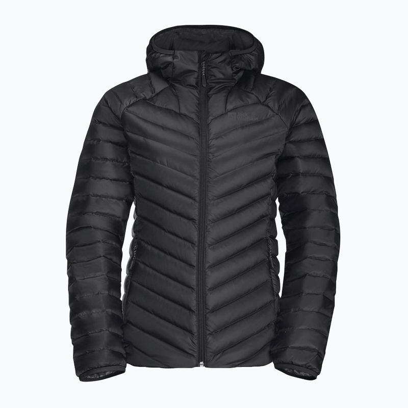 Kurtka puchowa damska Jack Wolfskin Passamani Down Hoody black 11