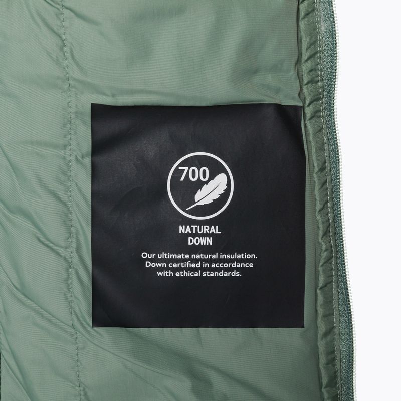 Kurtka puchowa damska Jack Wolfskin Herzberg Down hedge green 4