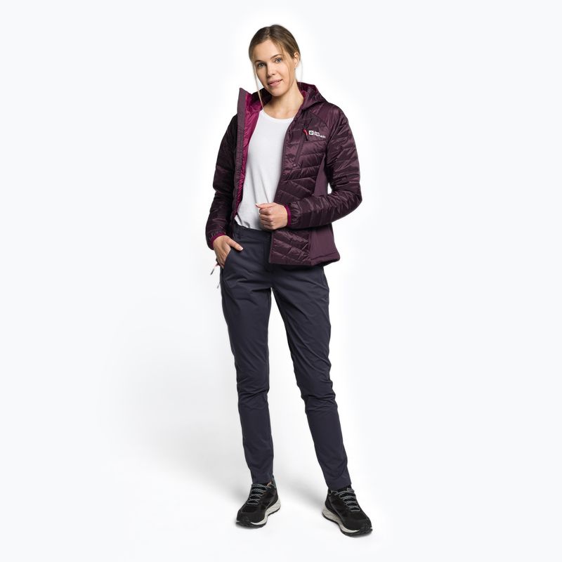 Kurtka damska Jack Wolfskin Routeburn Pro Ins grapevine 2