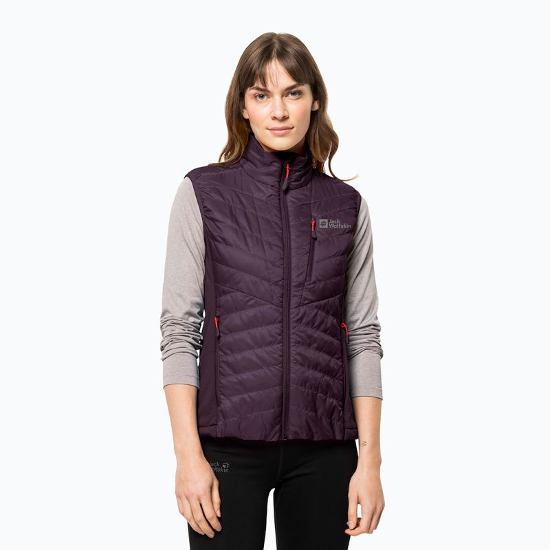 Bezrękawnik trekkingowy damski Jack Wolfskin Routeburn Pro Ins grapevine