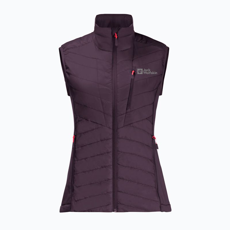 Bezrękawnik trekkingowy damski Jack Wolfskin Routeburn Pro Ins grapevine 5