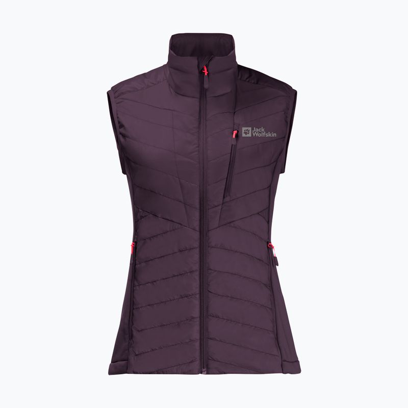 Bezrękawnik trekkingowy damski Jack Wolfskin Routeburn Pro Ins grapevine 6