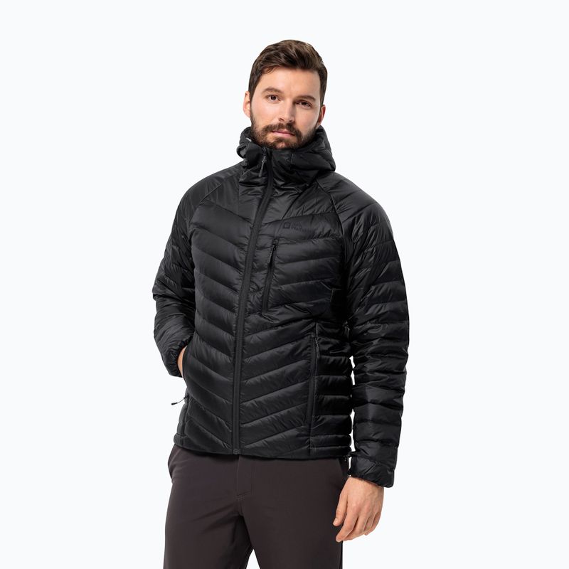 Kurtka puchowa męska Jack Wolfskin Passamani Down Hoody phantom