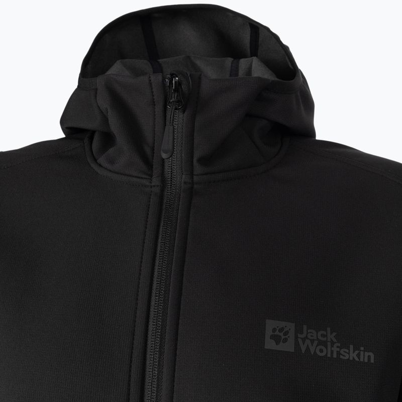 Kurtka softshell męska Jack Wolfskin Bornberg Hoody black 9