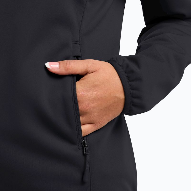 Kurtka softshell damska Jack Wolfskin Windhain Hoody black 6