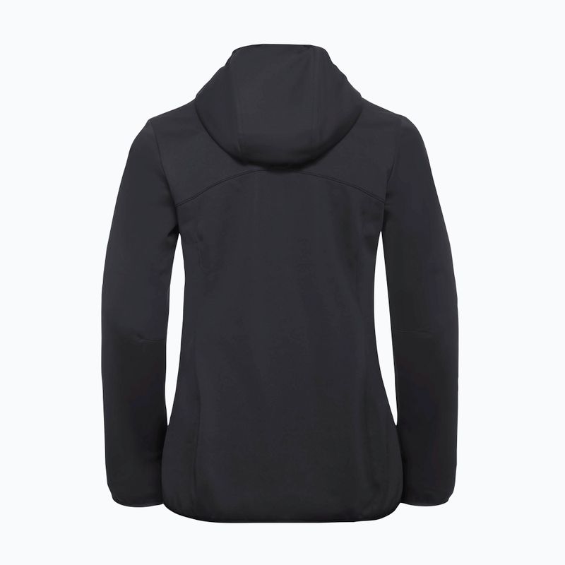 Kurtka softshell damska Jack Wolfskin Windhain Hoody black 9