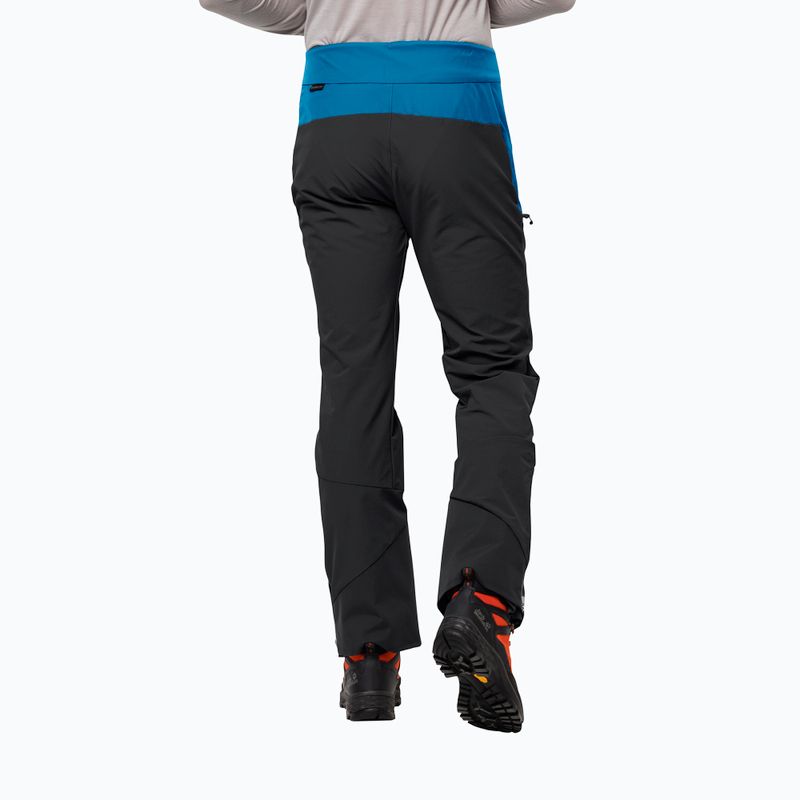 Spodnie skiturowe męskie Jack Wolfskin Alpspitze blue pacific 2
