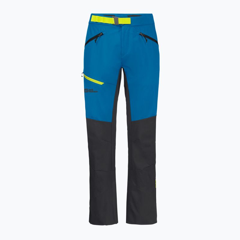 Spodnie skiturowe męskie Jack Wolfskin Alpspitze blue pacific 5