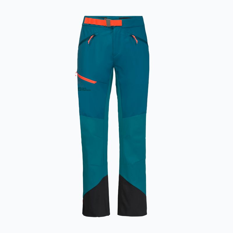 Spodnie skiturowe męskie Jack Wolfskin Alpspitze blue coral 5
