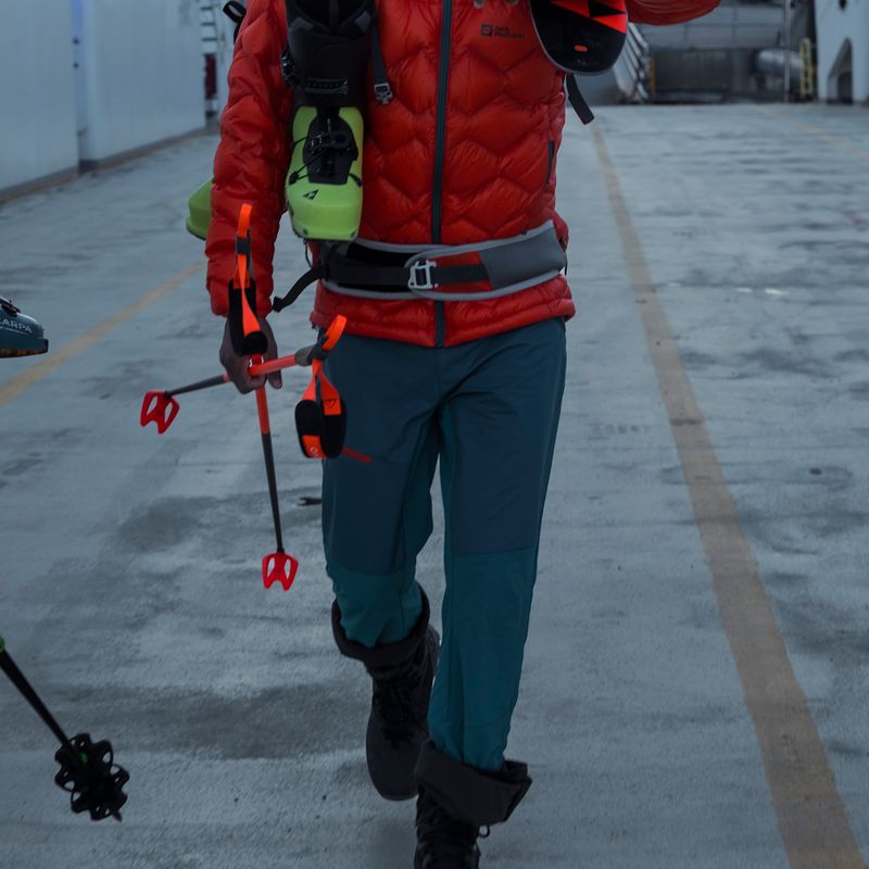 Spodnie skiturowe męskie Jack Wolfskin Alpspitze blue coral 6