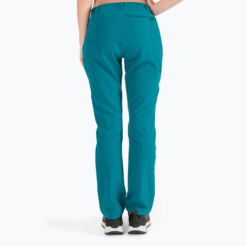 Spodnie softshell damskie Jack Wolfskin Geigelstein blue coral 4