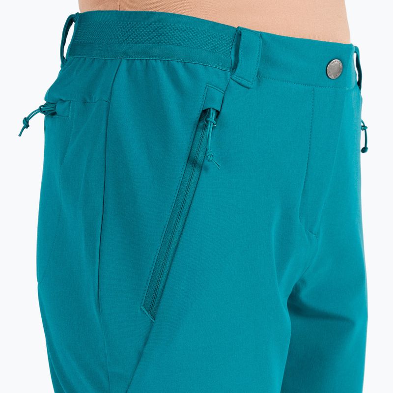 Spodnie softshell damskie Jack Wolfskin Geigelstein blue coral 6