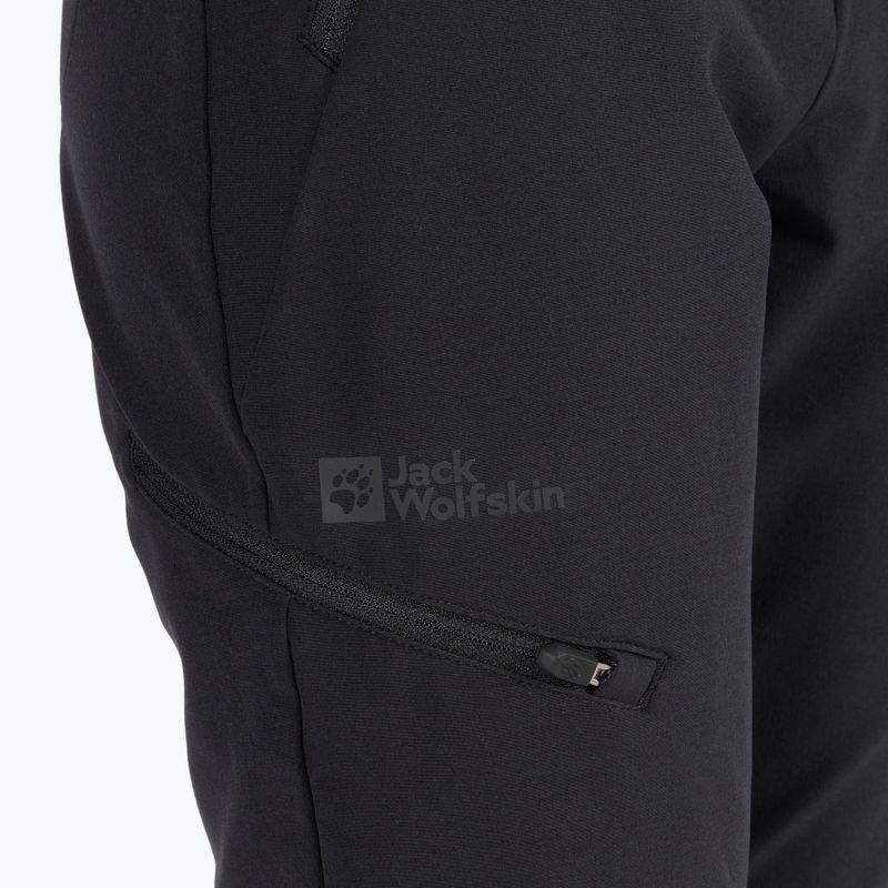 Spodnie softshell damskie Jack Wolfskin Geigelstein black 6