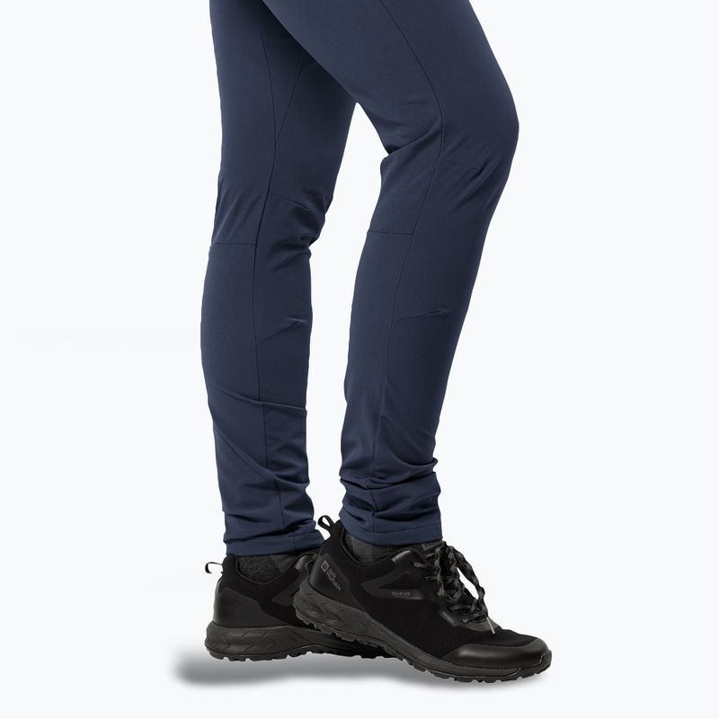 Spodnie softshell damskie Jack Wolfskin Geigelstein Slim night blue 6