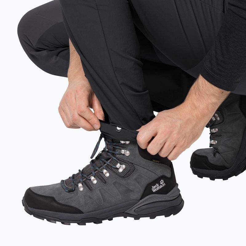Spodnie softshell męskie Jack Wolfskin Ziegspitz black 5