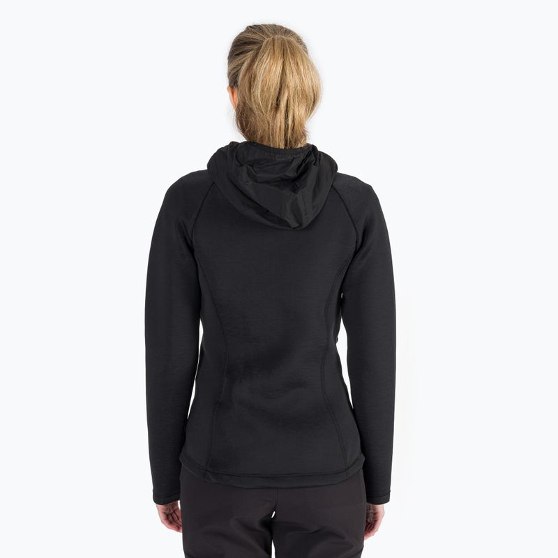 Kurtka hybrydowa damska Jack Wolfskin Tasman Down Hybrid black 4