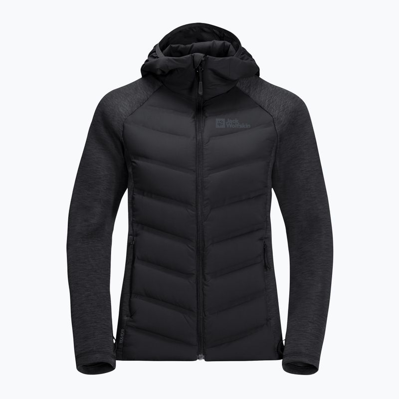 Kurtka hybrydowa damska Jack Wolfskin Tasman Down Hybrid black 9
