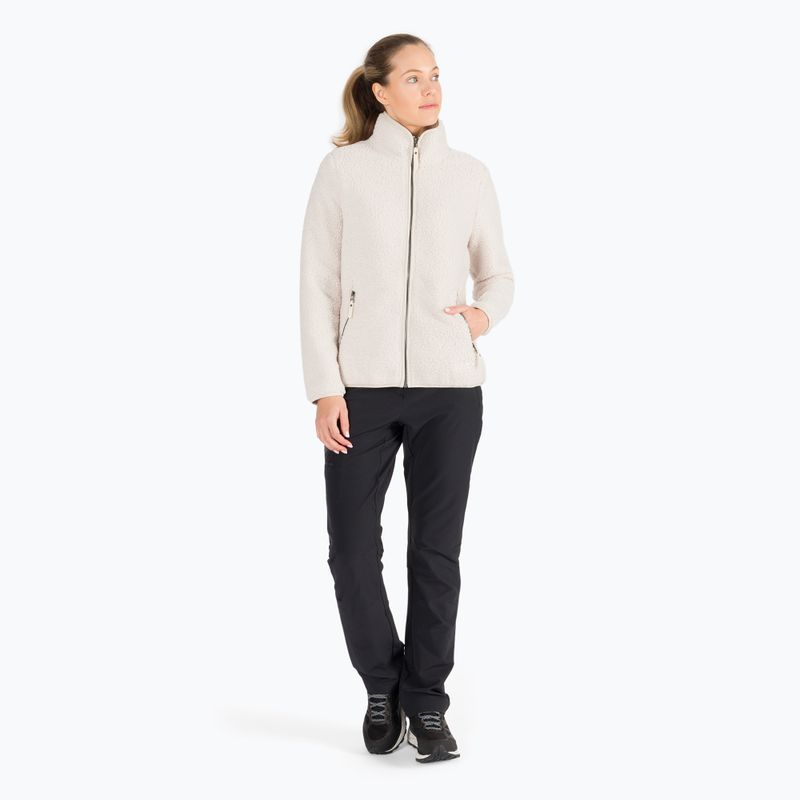 Bluza trekkingowa damska Jack Wolfskin High Cloud winter pearl 2