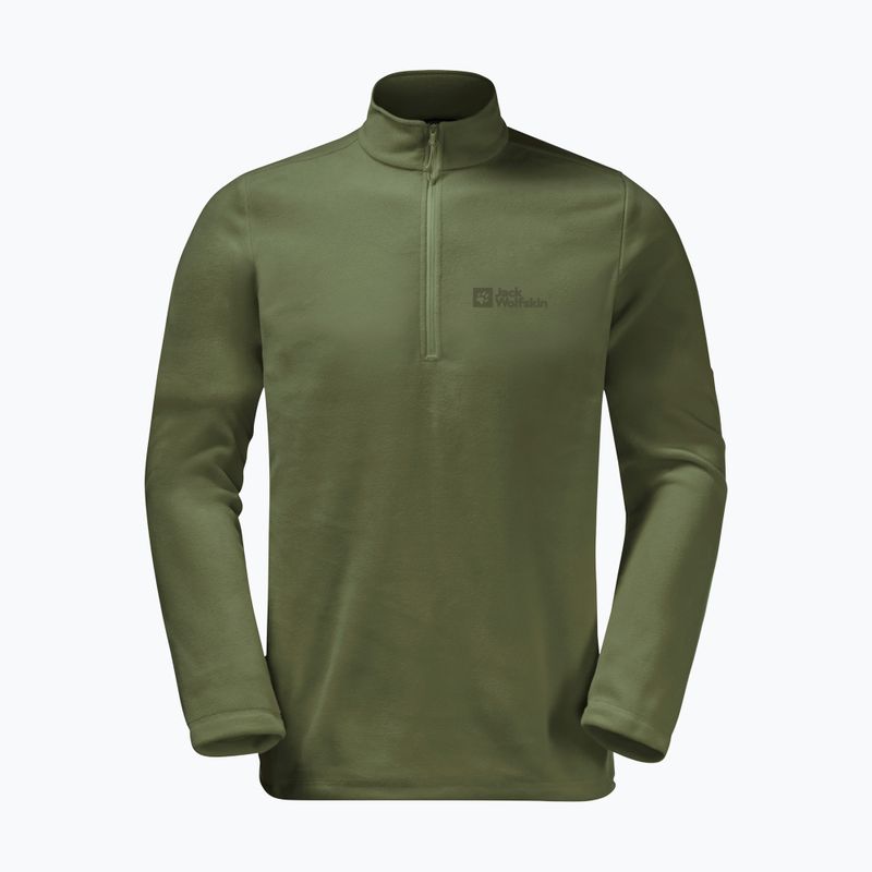 Bluza trekkingowa męska Jack Wolfskin Taunus HZ greenwood 4
