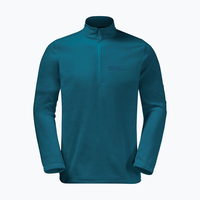Bluza trekkingowa męska Jack Wolfskin Taunus HZ blue coral 4