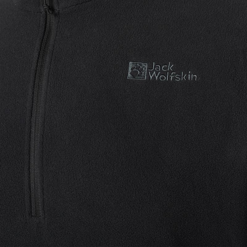 Bluza trekkingowa męska Jack Wolfskin Taunus HZ black 6