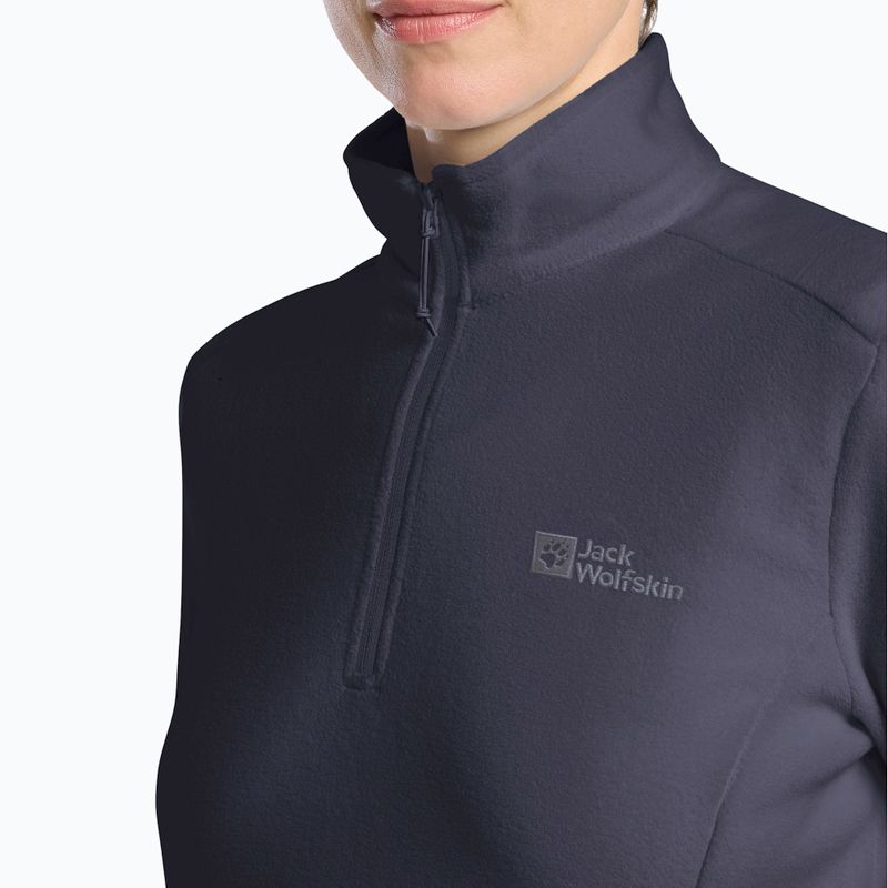 Bluza trekkingowa damska Jack Wolfskin Taunus Hz graphite 4