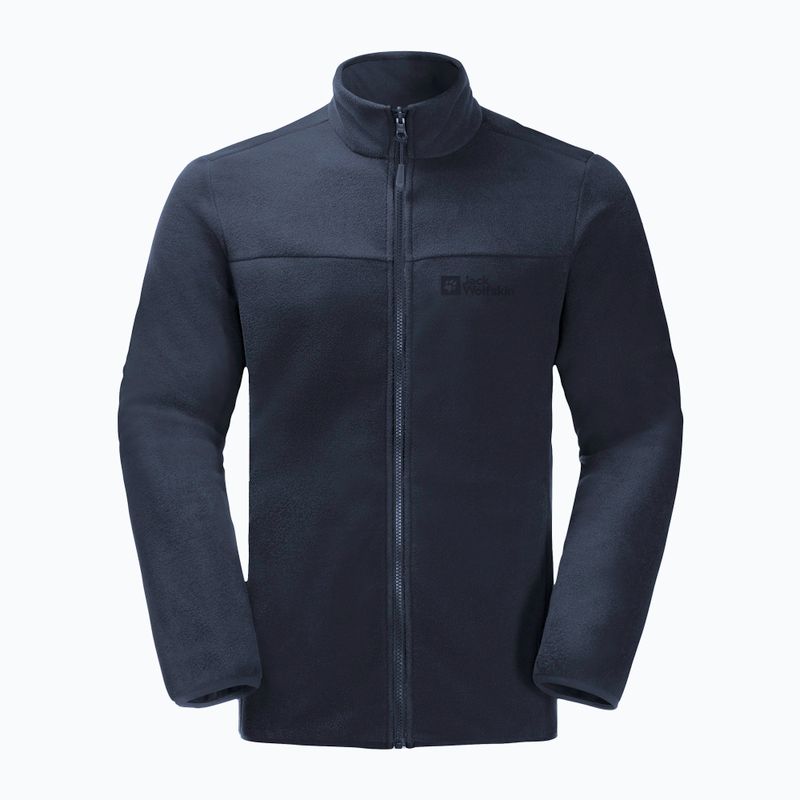 Bluza trekkingowa męska Jack Wolfskin Beilstein FZ night blue 5