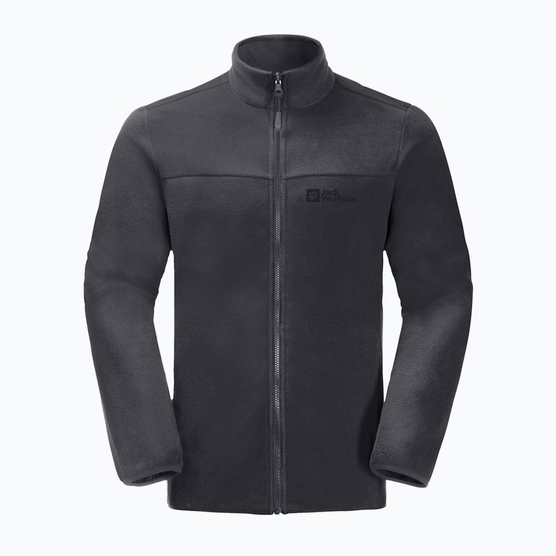 Bluza trekkingowa męska Jack Wolfskin Beilstein FZ black 5